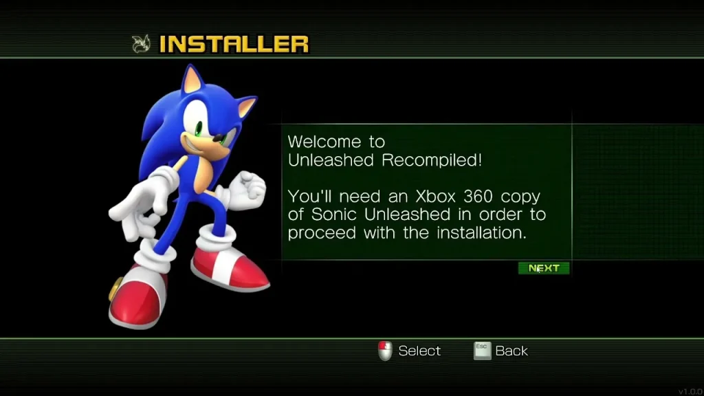 Sonic Unleashed game on PC